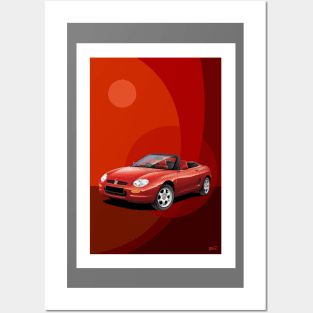 Art deco style classic car art 15 Posters and Art